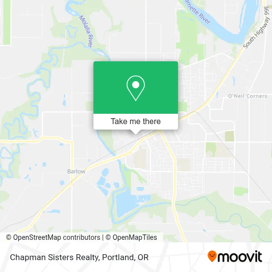 Chapman Sisters Realty map