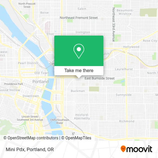 Mini Pdx map