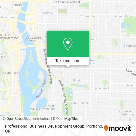 Professional Business Development Group map