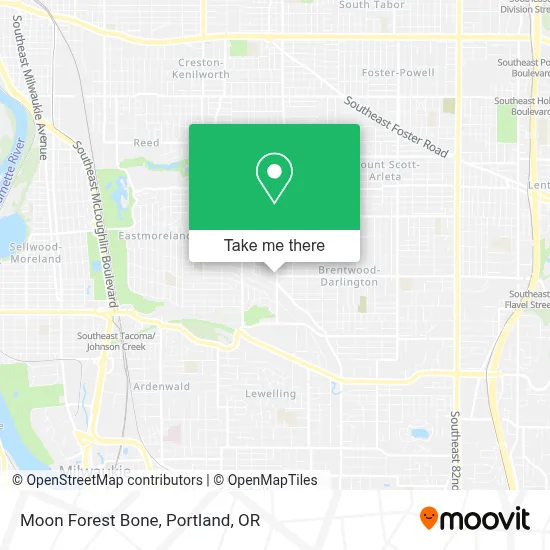Moon Forest Bone map