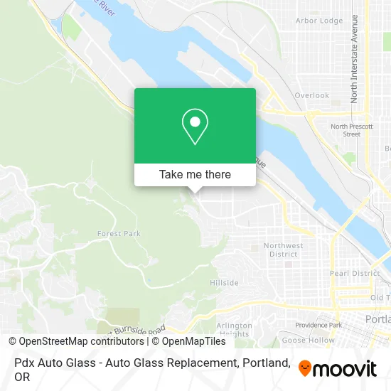 Pdx Auto Glass - Auto Glass Replacement map