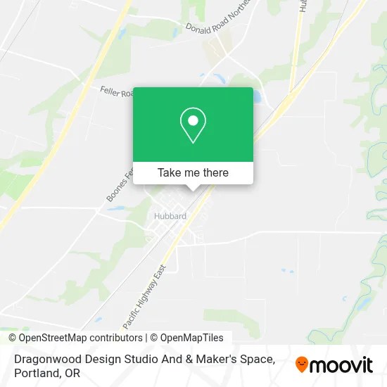 Dragonwood Design Studio And & Maker's Space map