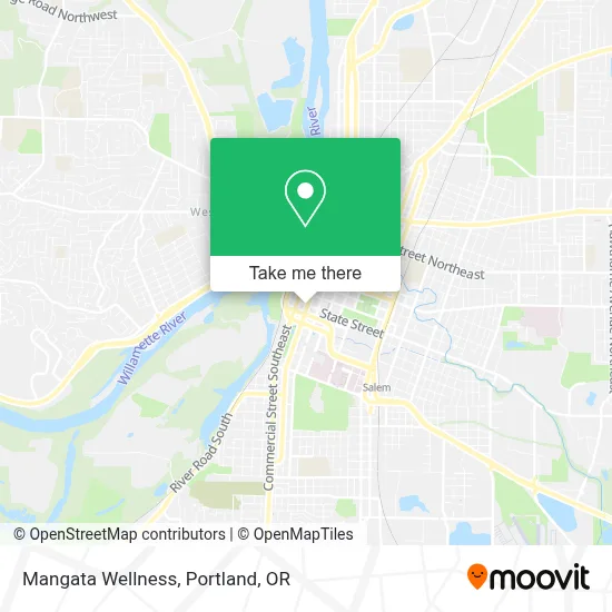 Mangata Wellness map