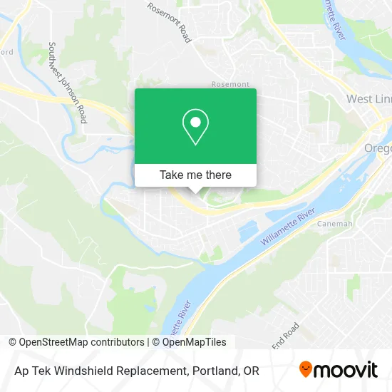 Ap Tek Windshield Replacement map