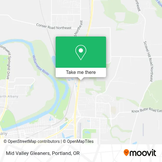 Mid Valley Gleaners map
