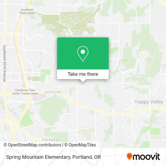Spring Mountain Elementary map