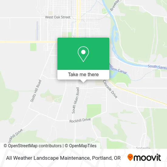All Weather Landscape Maintenance map