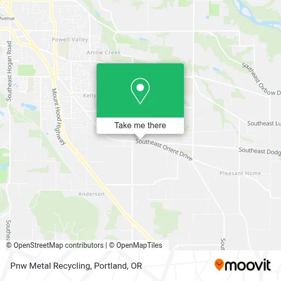 Pnw Metal Recycling map