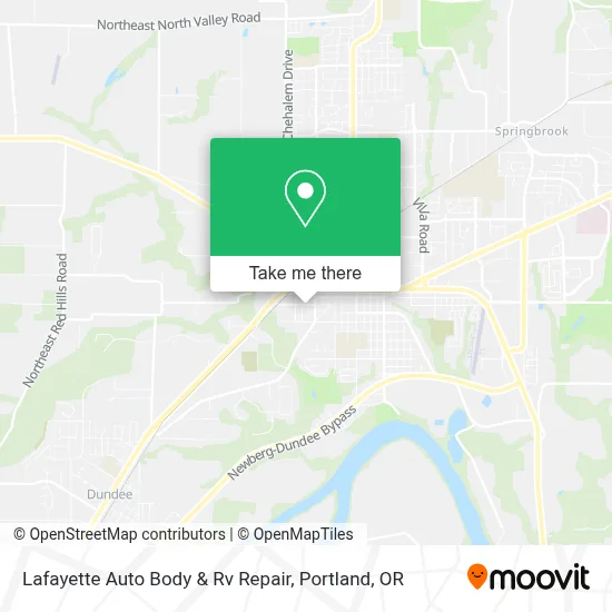 Lafayette Auto Body & Rv Repair map