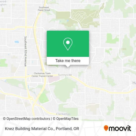Knez Building Material Co. map