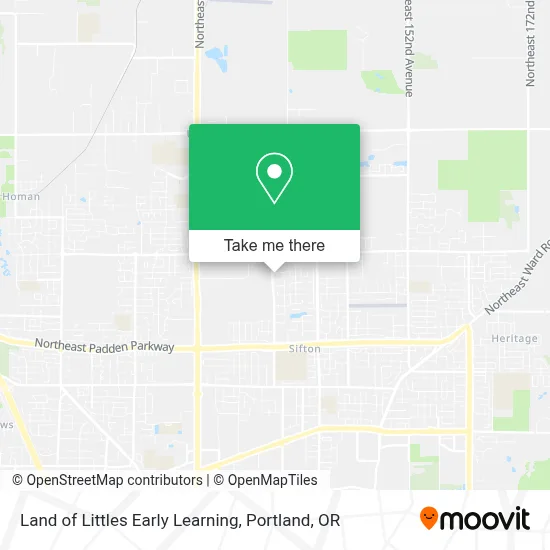 Land of Littles Early Learning map