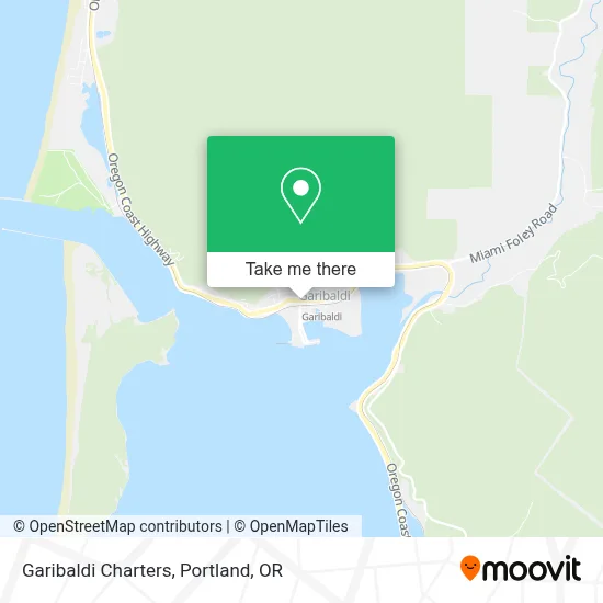 Garibaldi Charters map