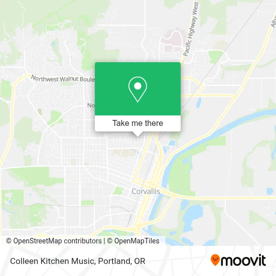 Colleen Kitchen Music map