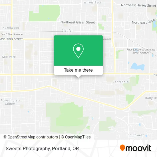 Sweets Photography map