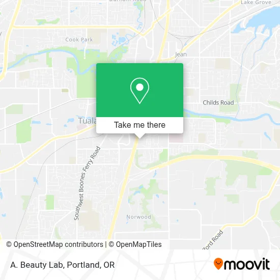 A. Beauty Lab map