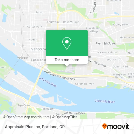 Appraisals Plus Inc map