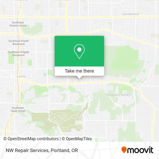 NW Repair Services map