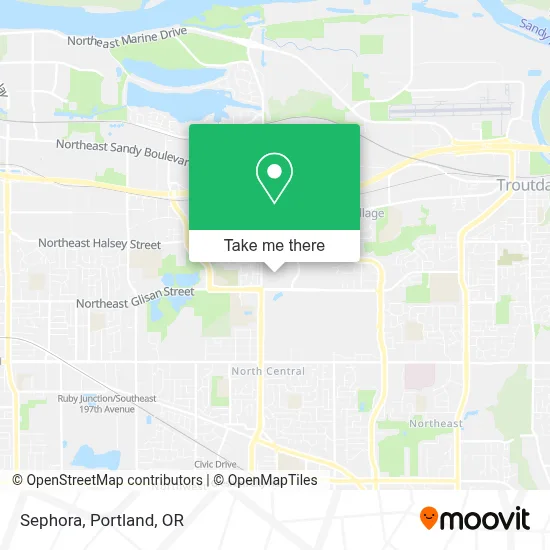 Sephora map