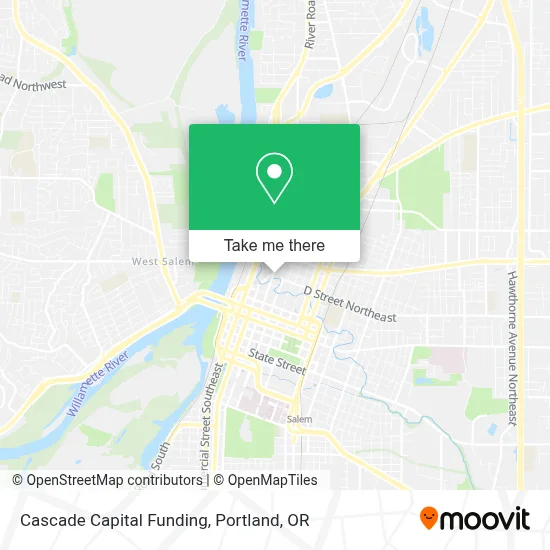 Cascade Capital Funding map