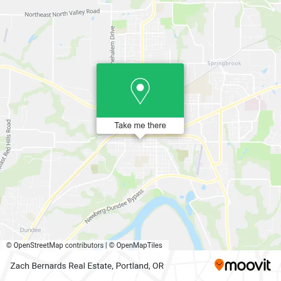 Zach Bernards Real Estate map