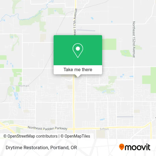 Drytime Restoration map