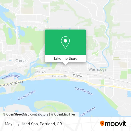 May Lily Head Spa map