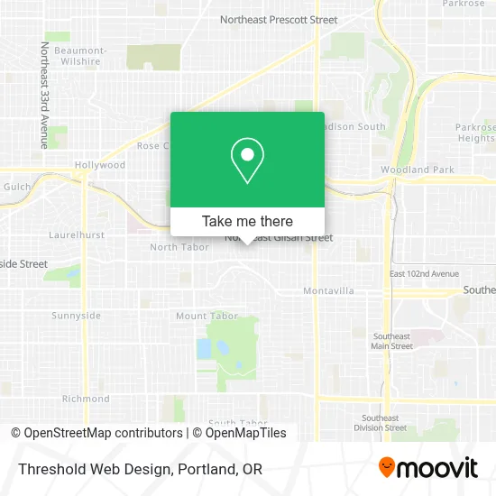 Threshold Web Design map
