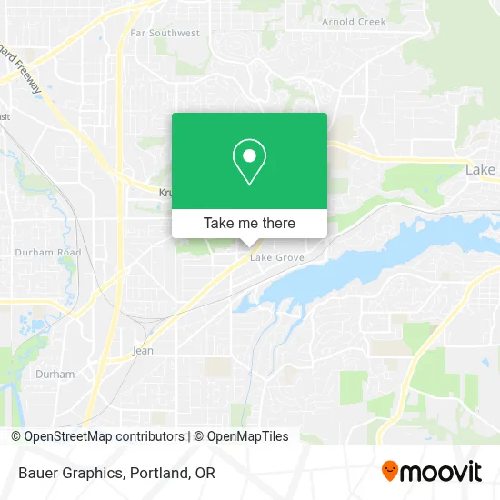 Bauer Graphics map