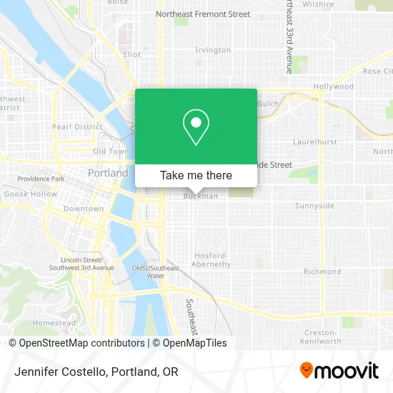 Jennifer Costello map