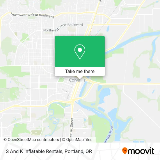 S And K Inflatable Rentals map