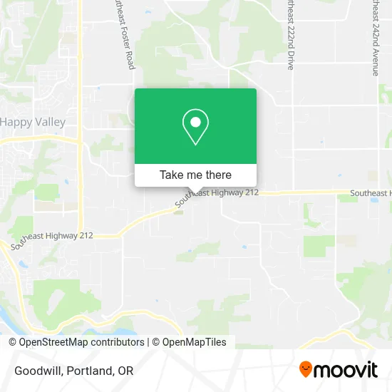Goodwill map
