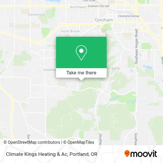 Climate Kings Heating & Ac map