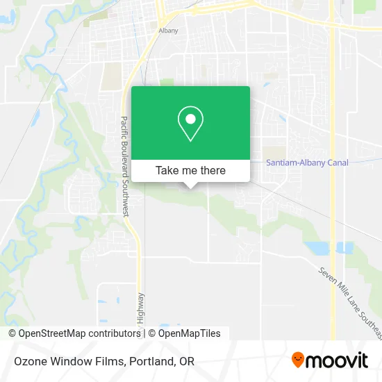 Ozone Window Films map
