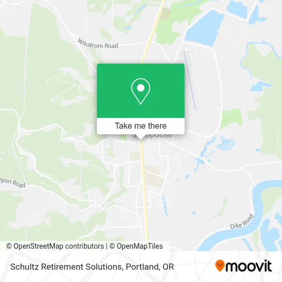 Schultz Retirement Solutions map