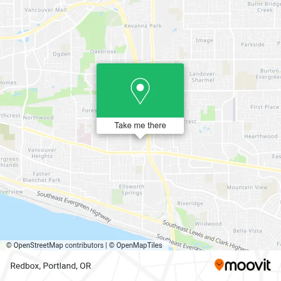 Redbox map