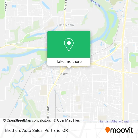 Brothers Auto Sales map