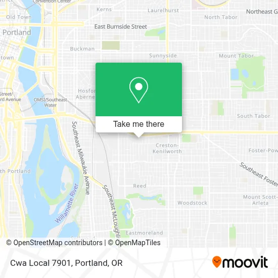 Cwa Local 7901 map