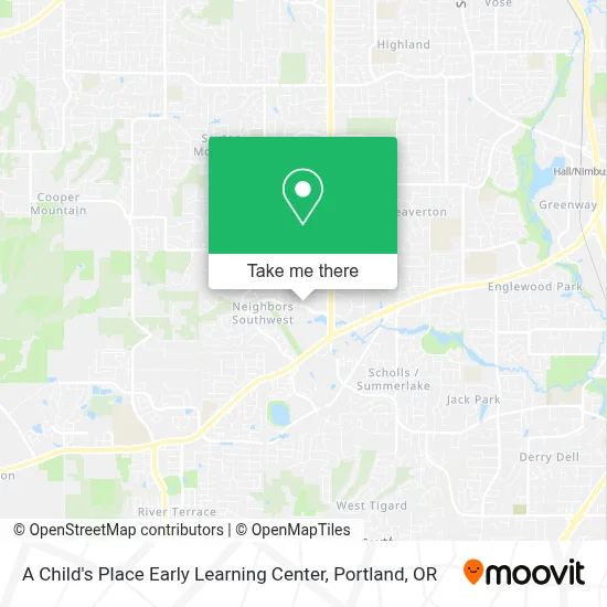 A Child's Place Early Learning Center map