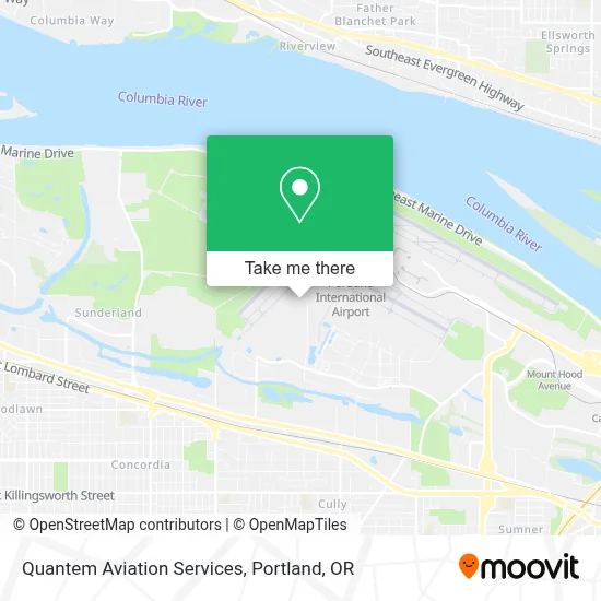 Quantem Aviation Services map