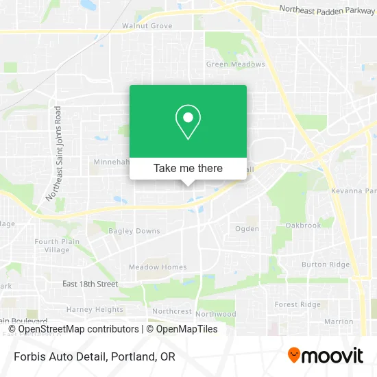 Forbis Auto Detail map