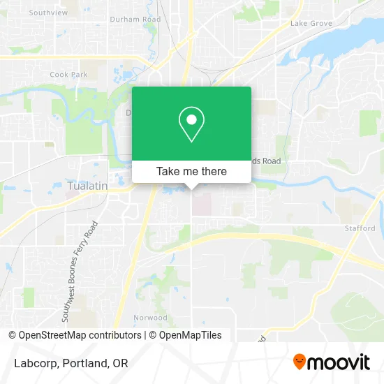 Labcorp map