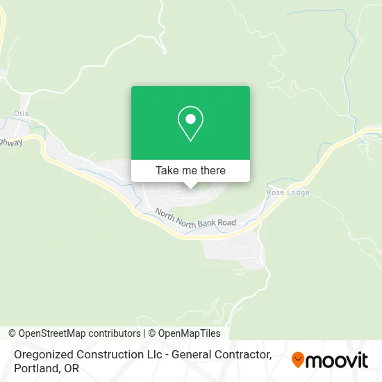 Oregonized Construction Llc - General Contractor map