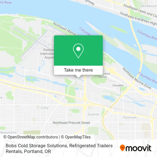 Bobs Cold Storage Solutions, Refrigerated Trailers Rentals map
