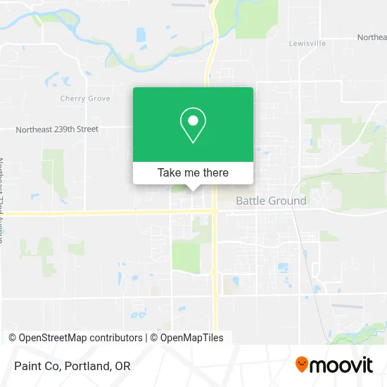 Paint Co map