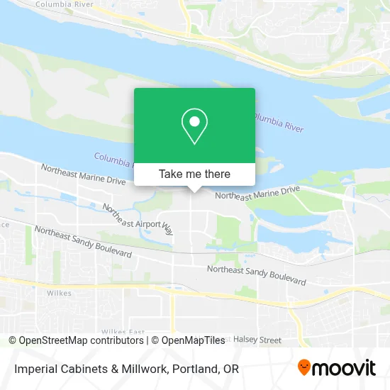 Imperial Cabinets & Millwork map