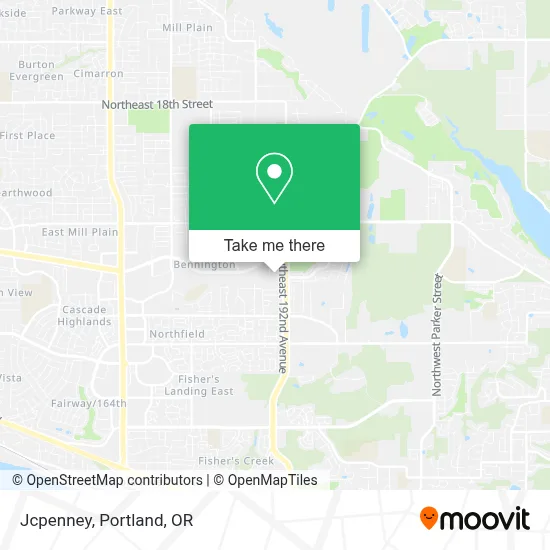 Jcpenney map