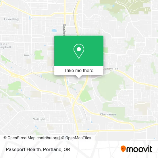 Passport Health map