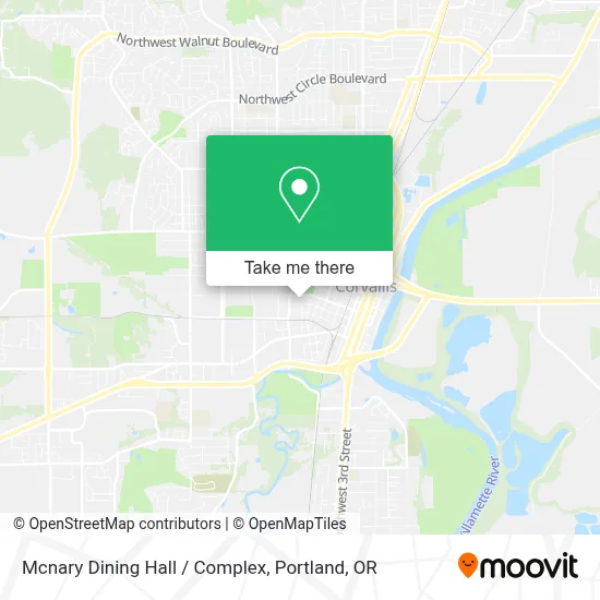 Mcnary Dining Hall / Complex map