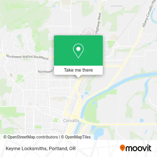 Keyme Locksmiths map