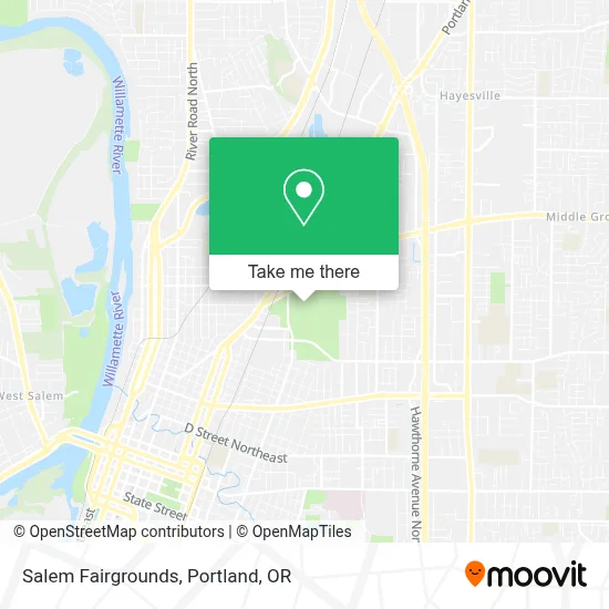 Salem Fairgrounds map
